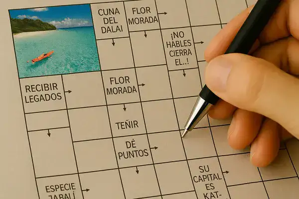 Autodefinido con imagen para jugar en español