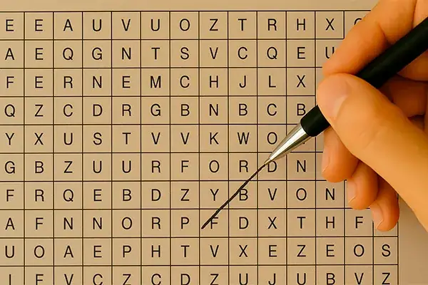 Sopas de letras online